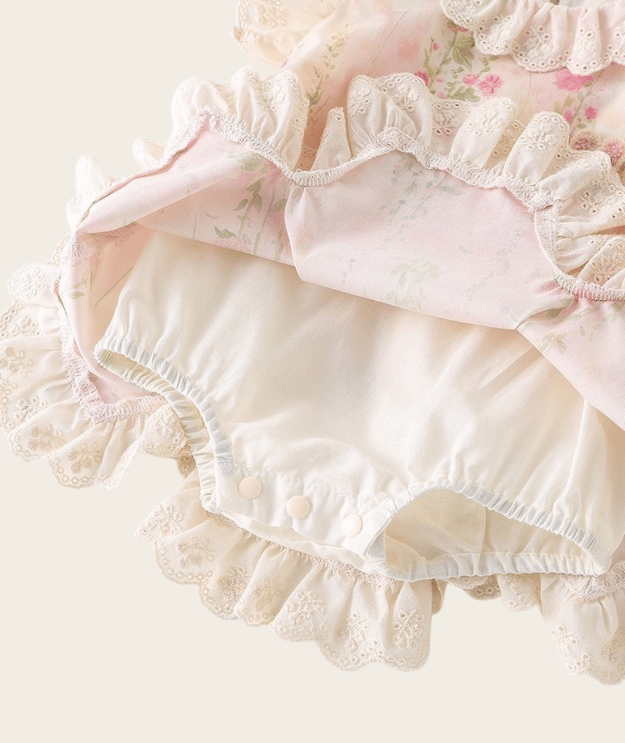 Đầm Voan Kẻ Sọc Hoa Nhí Điệu Đà Cho Bé Gái – Mã SP: 26401ALAT Đầm Voan Kẻ Sọc Hoa Nhí Điệu Đà Cho Bé Gái – Mã SP: 26401ALAT - Ảnh 4