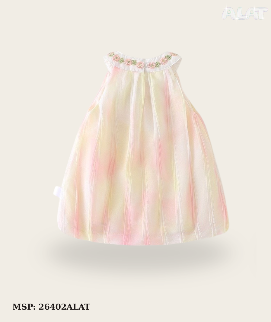 Váy Tơ Tulip Ombre Hồng Nắng – Mã SP: 26402ALAT Váy Tơ Tulip Ombre Hồng Nắng – Mã SP: 26402ALAT - Ảnh 3