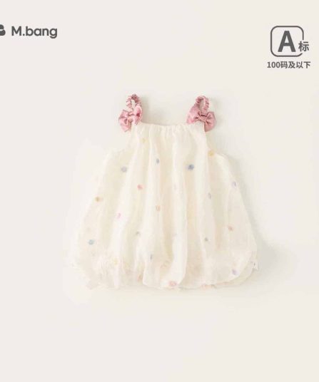 SIÊU SALE THÁNG 9 Váy Hai Dây Babydoll Bé Gái Cao Cấp - Họa Tiết Pastel, Thắt Nơ Vai Xinh Xắn (Chuẩn Loại A)